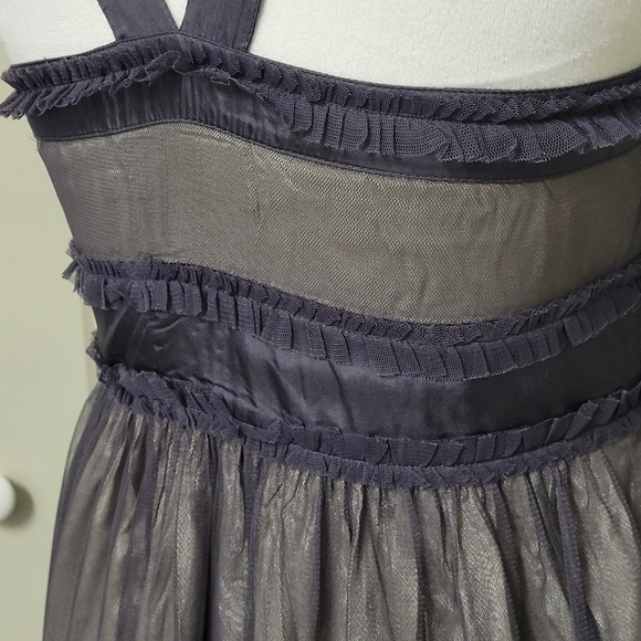 Anthropologie Moulinette Soeurs Rosette Tulle Dress Size 4 - Picture 9 of 16